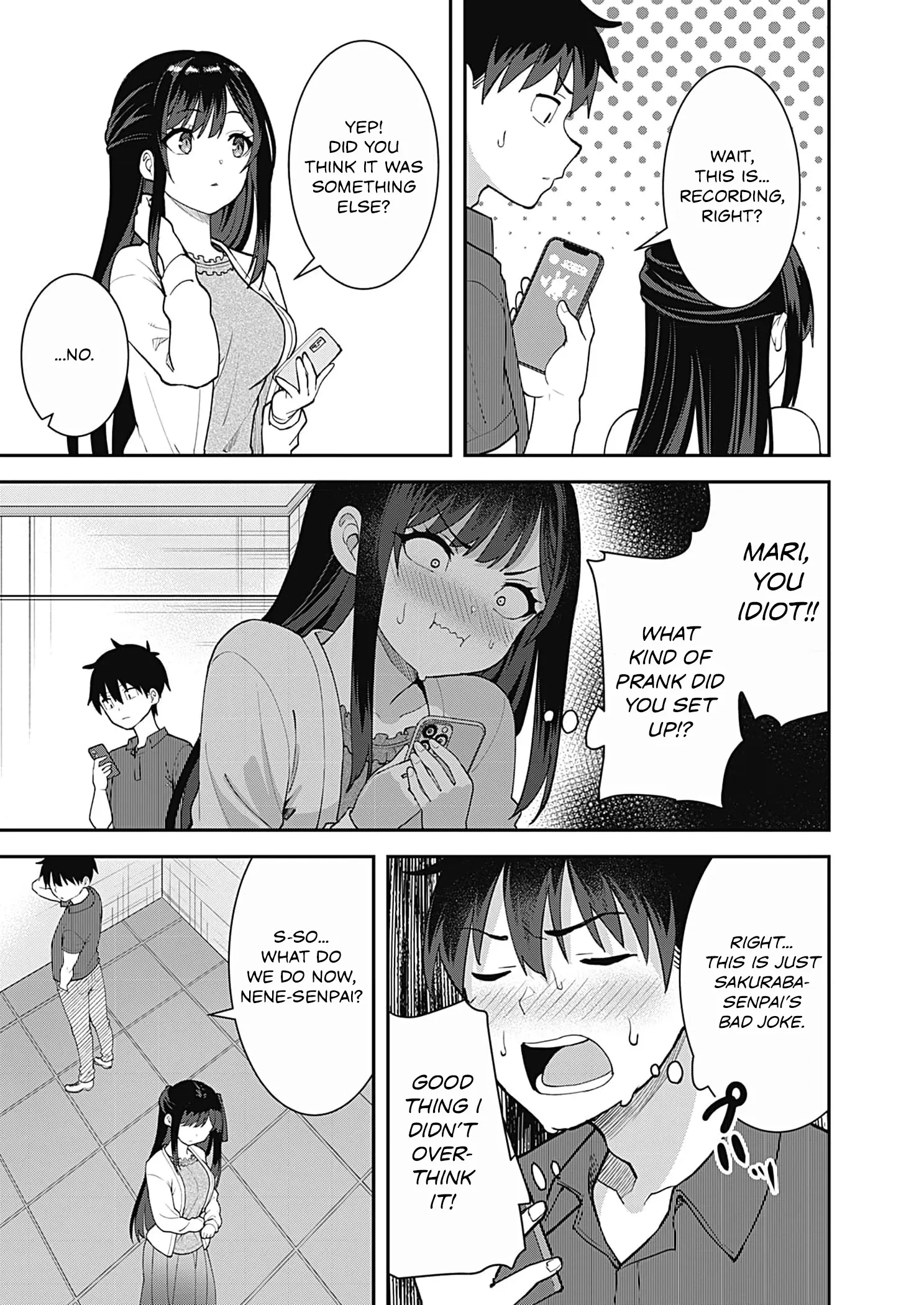 Sasayaki Sasaru Sasaki-san Chapter 6 - page 16