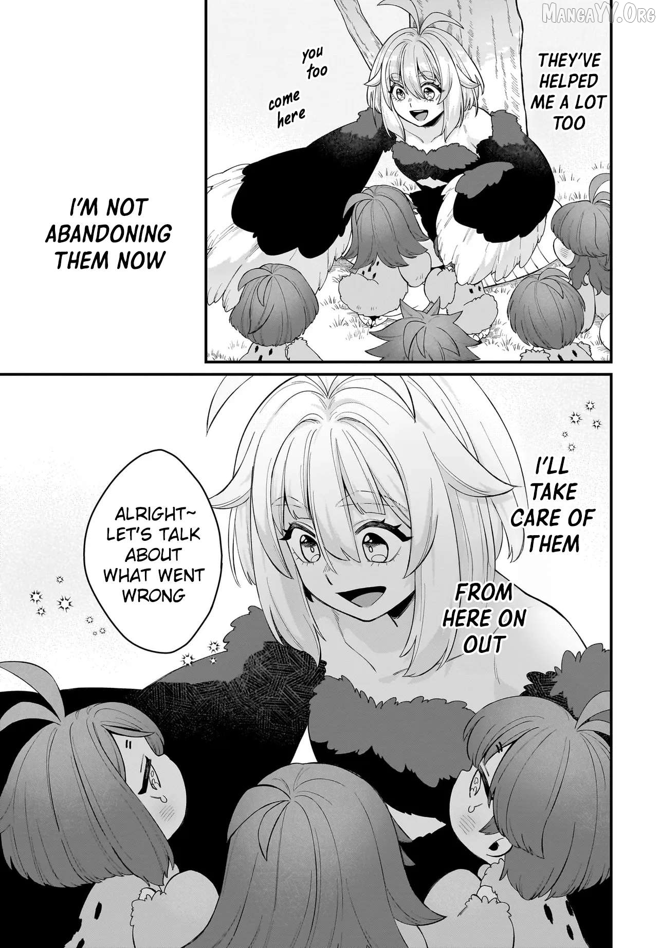 Dachoujuujin no wa Chamecha Musou Aho Kawaii Saikyou Shuzoku no Riidaa ni Narimashita Chapter 7 - page 10