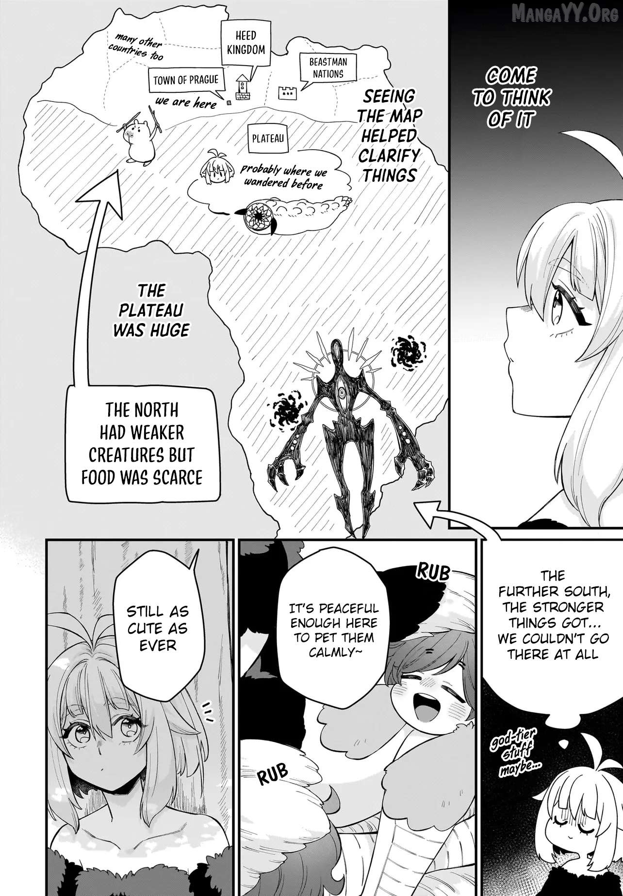 Dachoujuujin no wa Chamecha Musou Aho Kawaii Saikyou Shuzoku no Riidaa ni Narimashita Chapter 7 - page 21