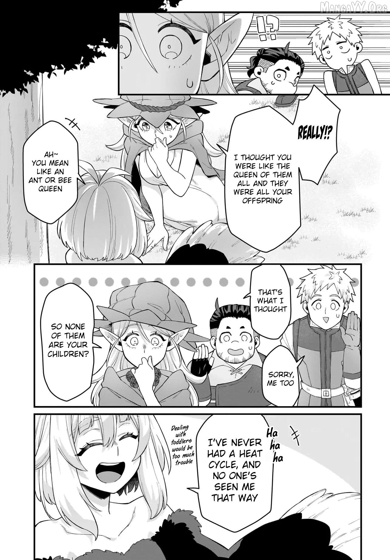 Dachoujuujin no wa Chamecha Musou Aho Kawaii Saikyou Shuzoku no Riidaa ni Narimashita Chapter 7 - page 24