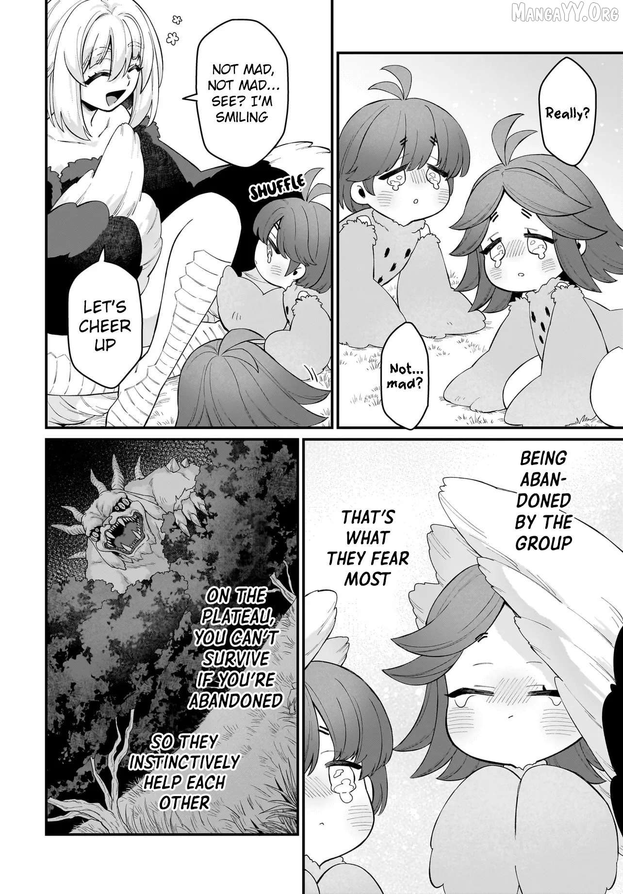 Dachoujuujin no wa Chamecha Musou Aho Kawaii Saikyou Shuzoku no Riidaa ni Narimashita Chapter 7 - page 9