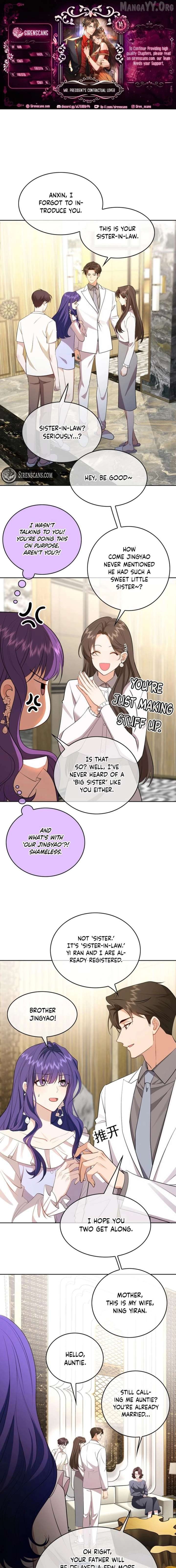 Mr. President's Contractual Lover Chapter 14 - page 1