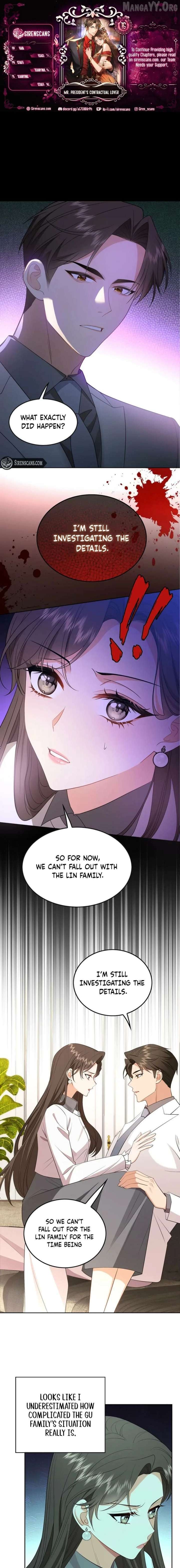 Mr. President's Contractual Lover Chapter 16 - page 1