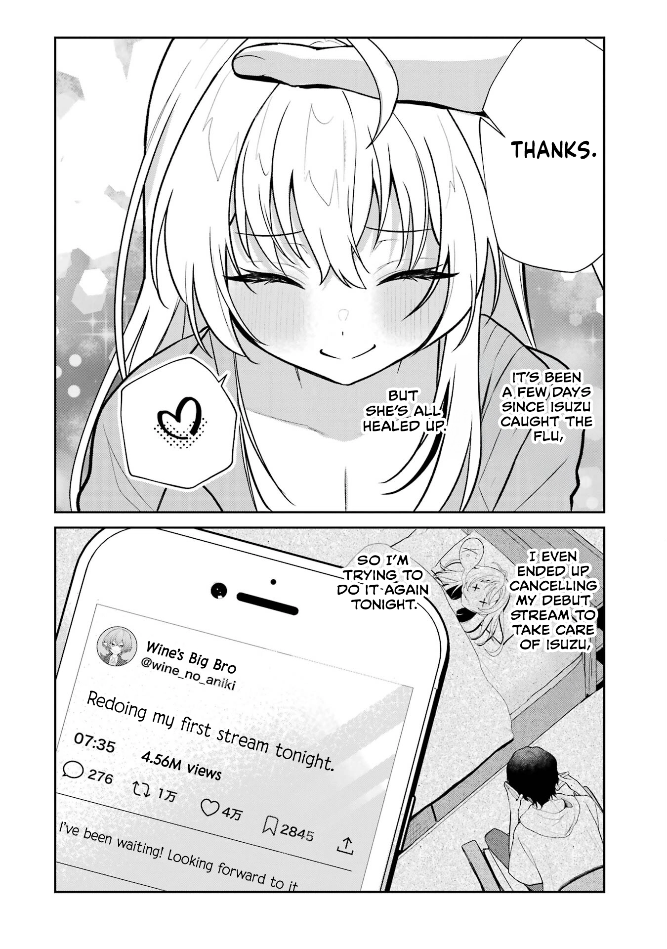 I'm the Older Brother of a Famous VTuber, But for Some Reason I Became Famous Chapter 14 - page 2