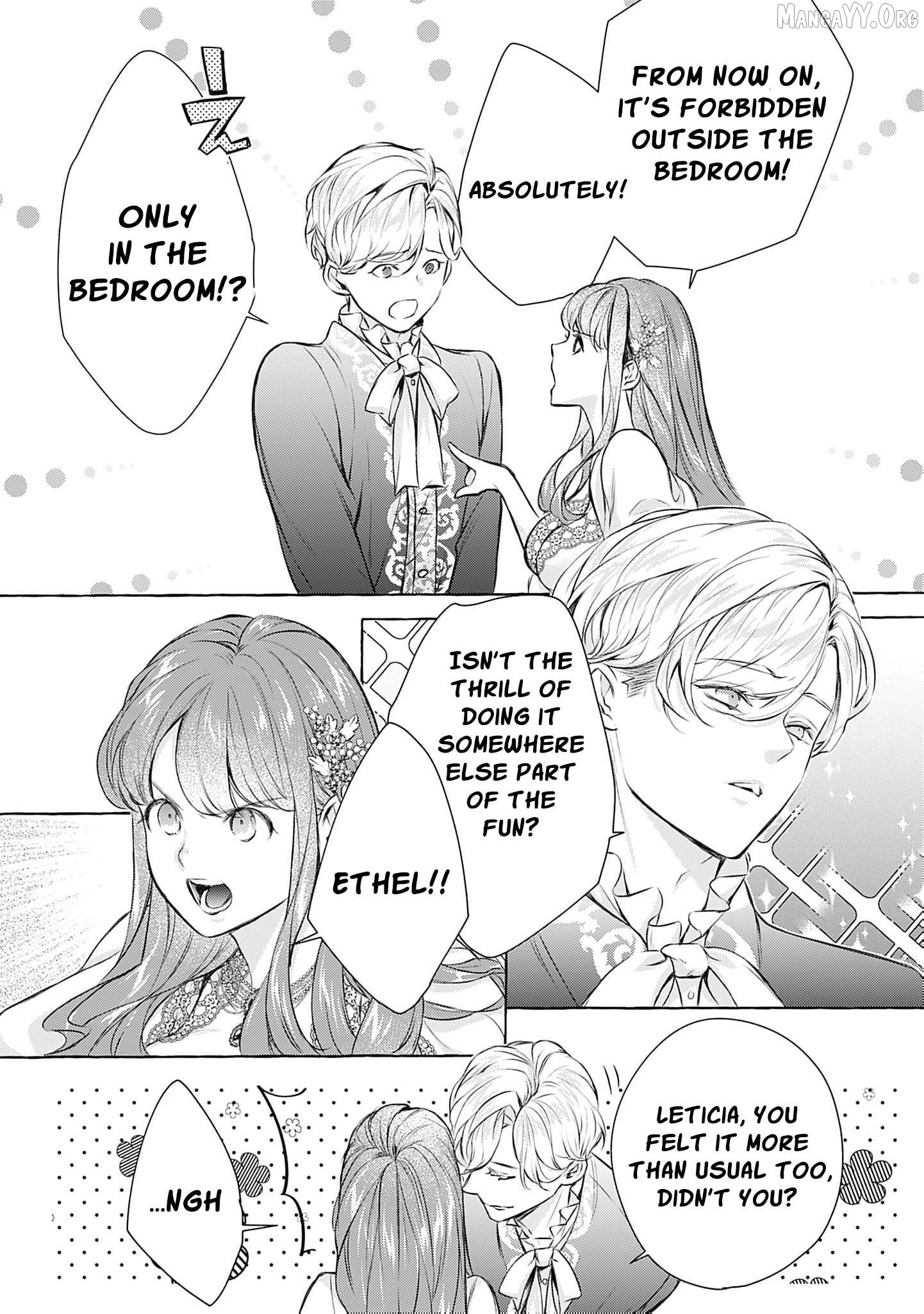 The Uptight Noble Lady and Her Flirtatious Prince Chapter 6 - page 32