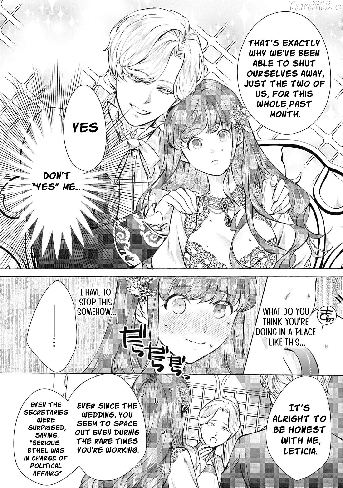 The Uptight Noble Lady and Her Flirtatious Prince Chapter 6 - page 5