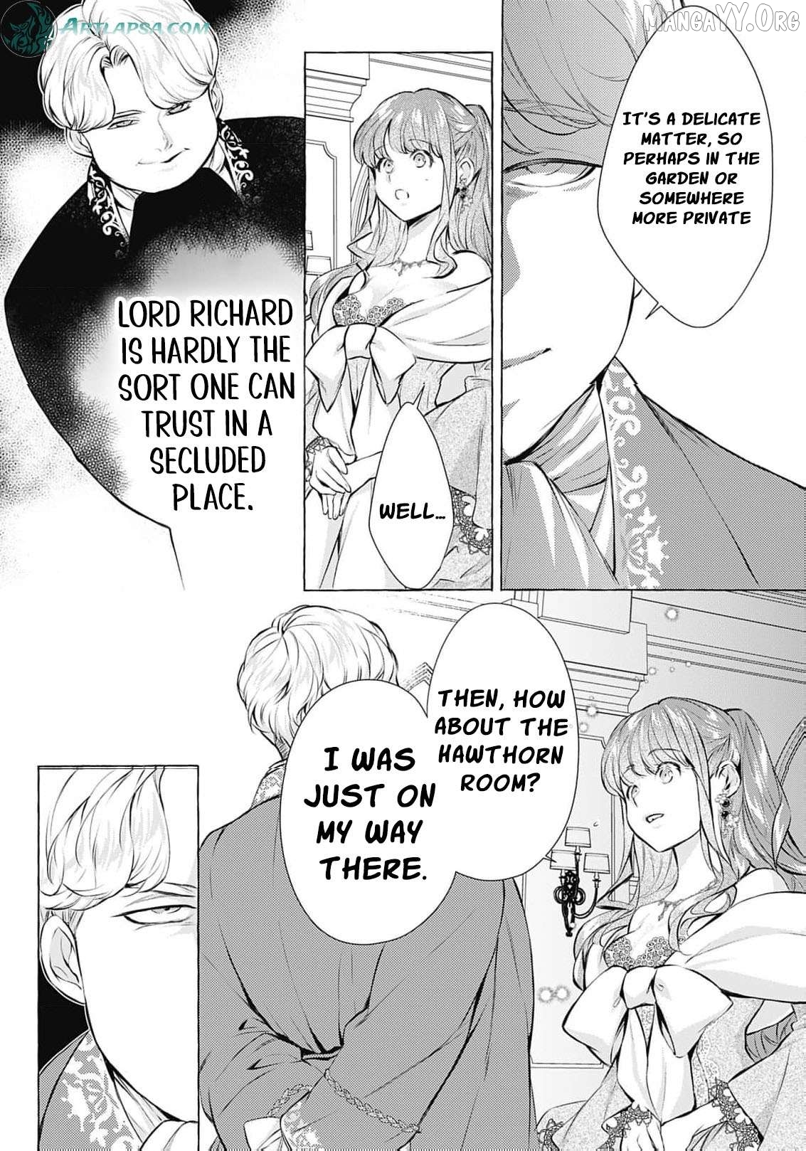The Uptight Noble Lady and Her Flirtatious Prince Chapter 8 - page 21