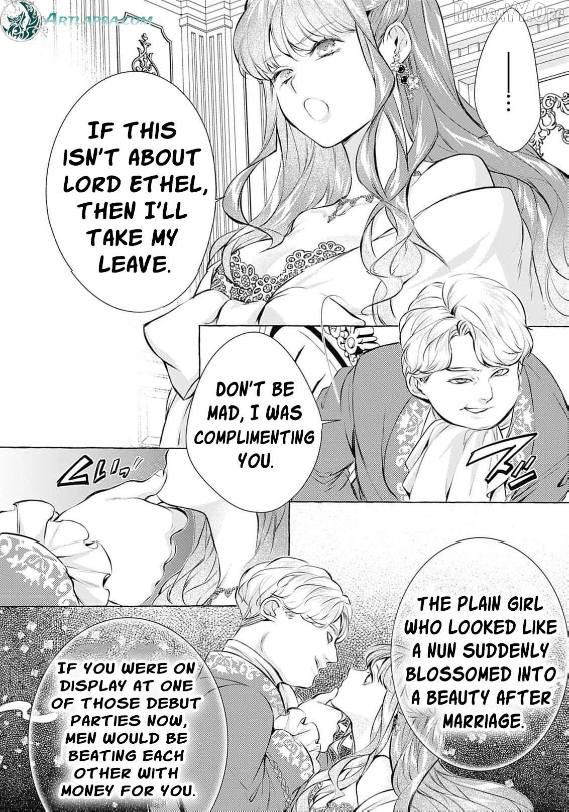 The Uptight Noble Lady and Her Flirtatious Prince Chapter 8 - page 26