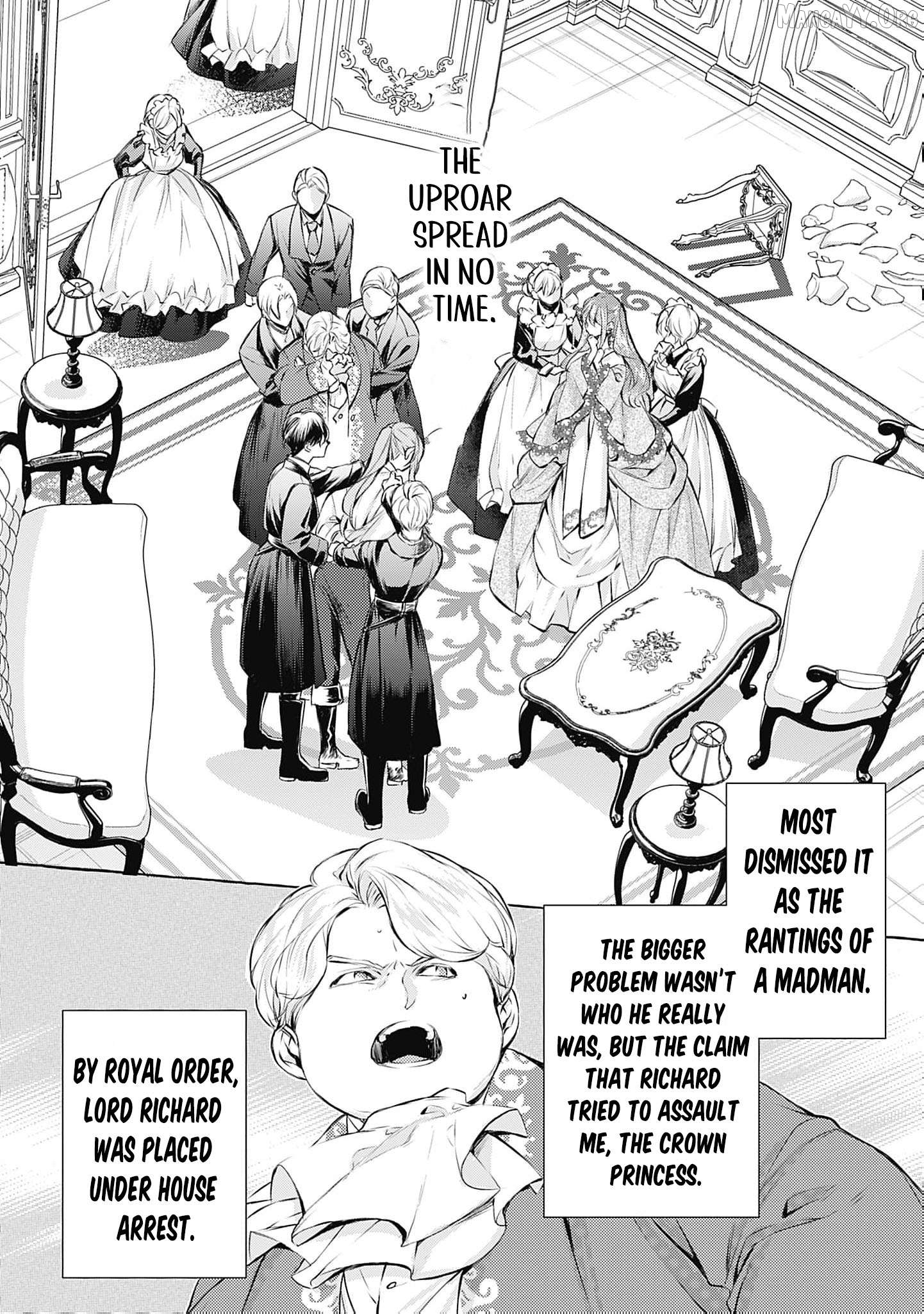 The Uptight Noble Lady and Her Flirtatious Prince Chapter 9 - page 5