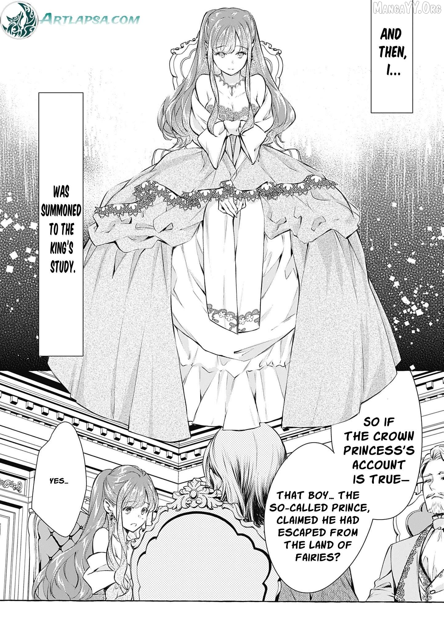 The Uptight Noble Lady and Her Flirtatious Prince Chapter 9 - page 6