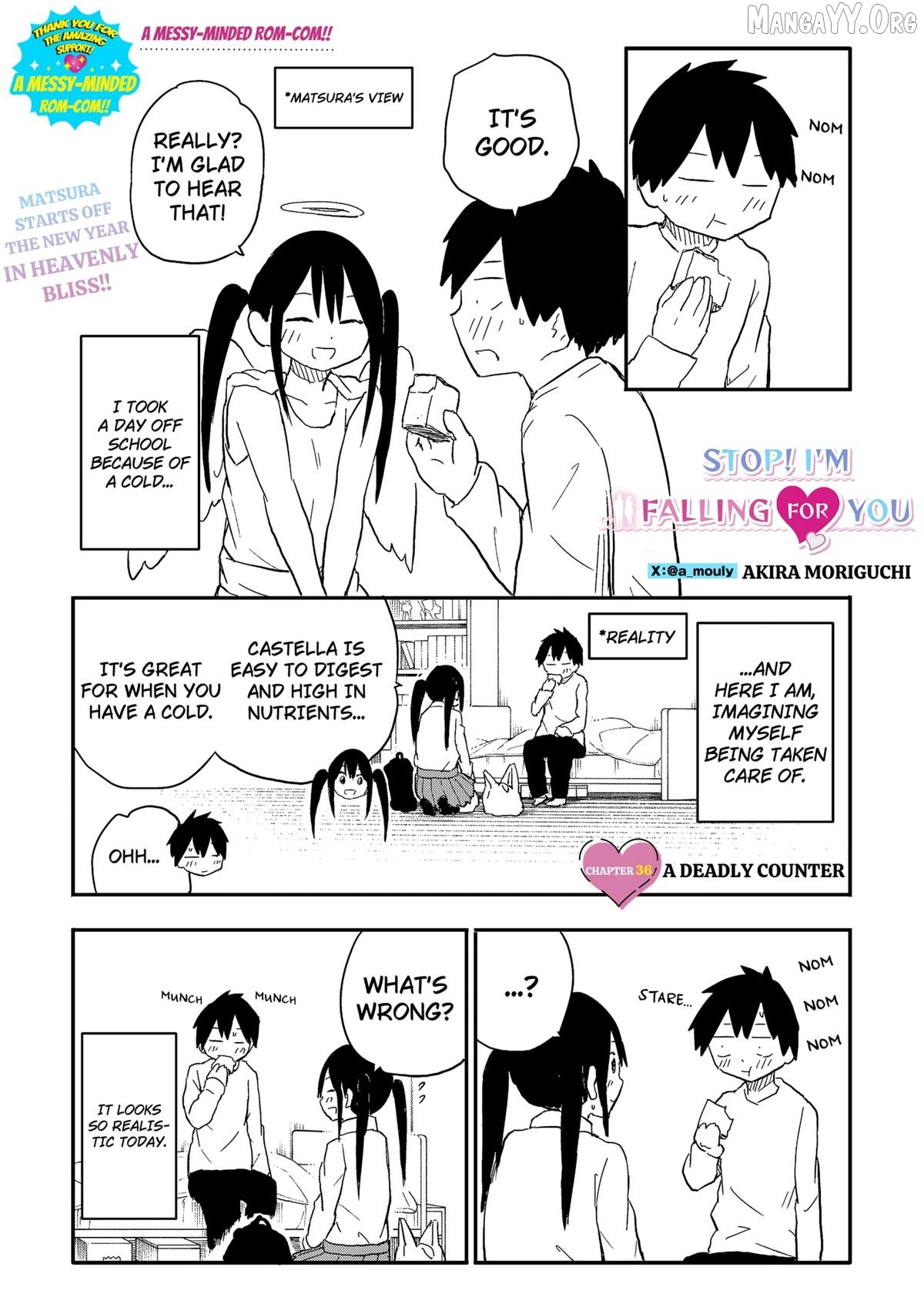 Yamero Suki ni Natteshimau Chapter 36 - page 1