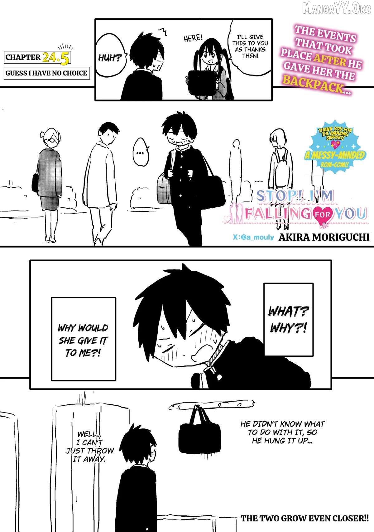 Yamero Suki ni Natteshimau Chapter 24.5 - page 1