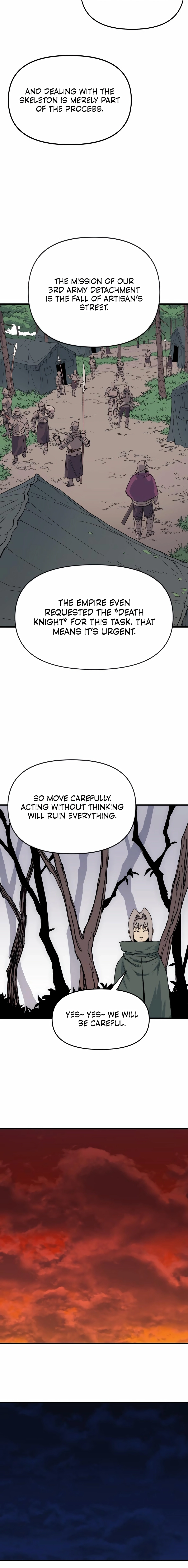 The Tale Of The Skeleton Messenger Chapter 24 - page 14