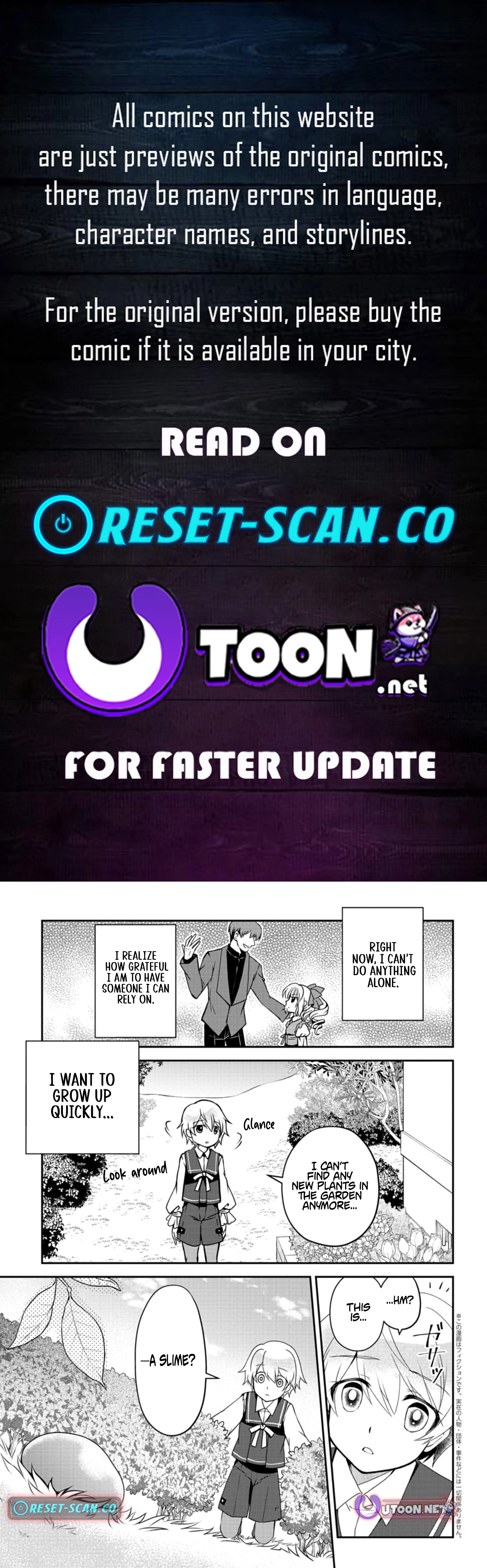 The Strongest Outcast Plant User Chapter 10.2 - page 1