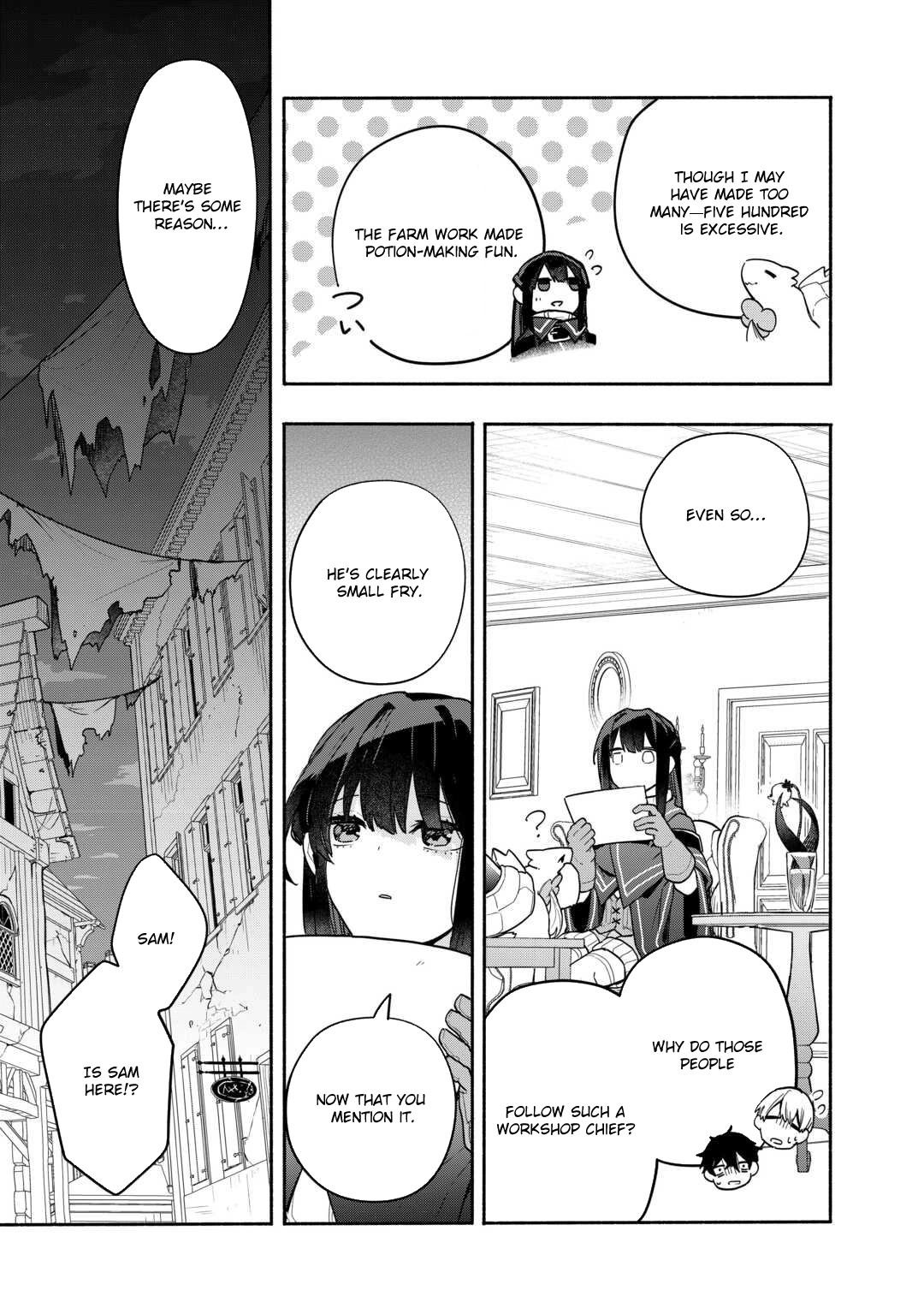 The Banished Daughter and Her Potion-Made Prosperity Chapter 8 - page 35