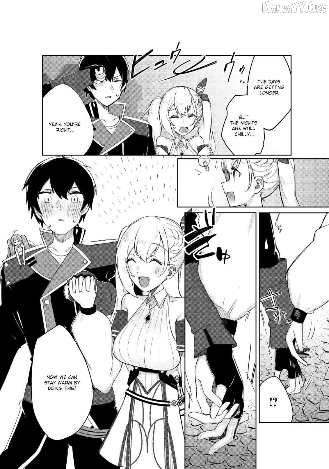 Tsuihousareta Fuyo Mahoutsukai no Nariagari ~Yuusha Party wo Kage kara Sasaeteita to Shiranakatta node Modotte Koi? "Kensei" to "Kenja" no Bishoujo-tachi ni Kakomarete Shiawase nano de Modorimasen~ Chapter 9 - page 17