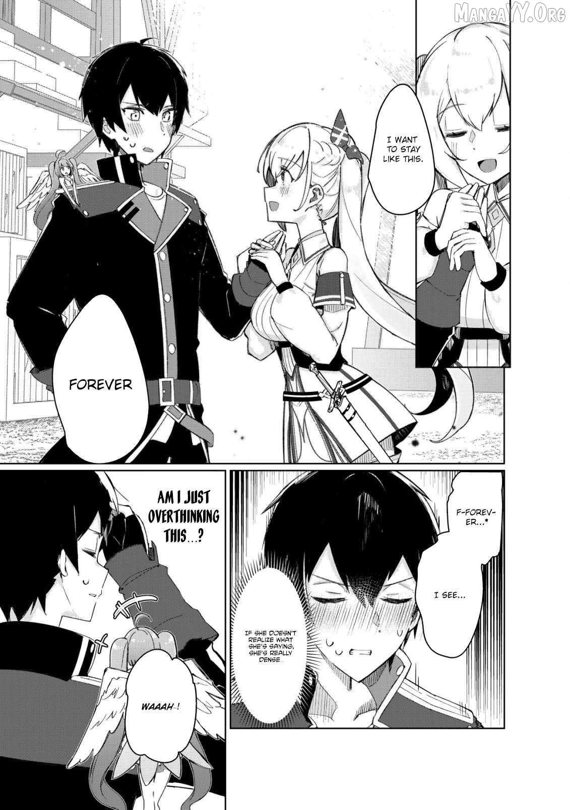 Tsuihousareta Fuyo Mahoutsukai no Nariagari ~Yuusha Party wo Kage kara Sasaeteita to Shiranakatta node Modotte Koi? "Kensei" to "Kenja" no Bishoujo-tachi ni Kakomarete Shiawase nano de Modorimasen~ Chapter 9 - page 19