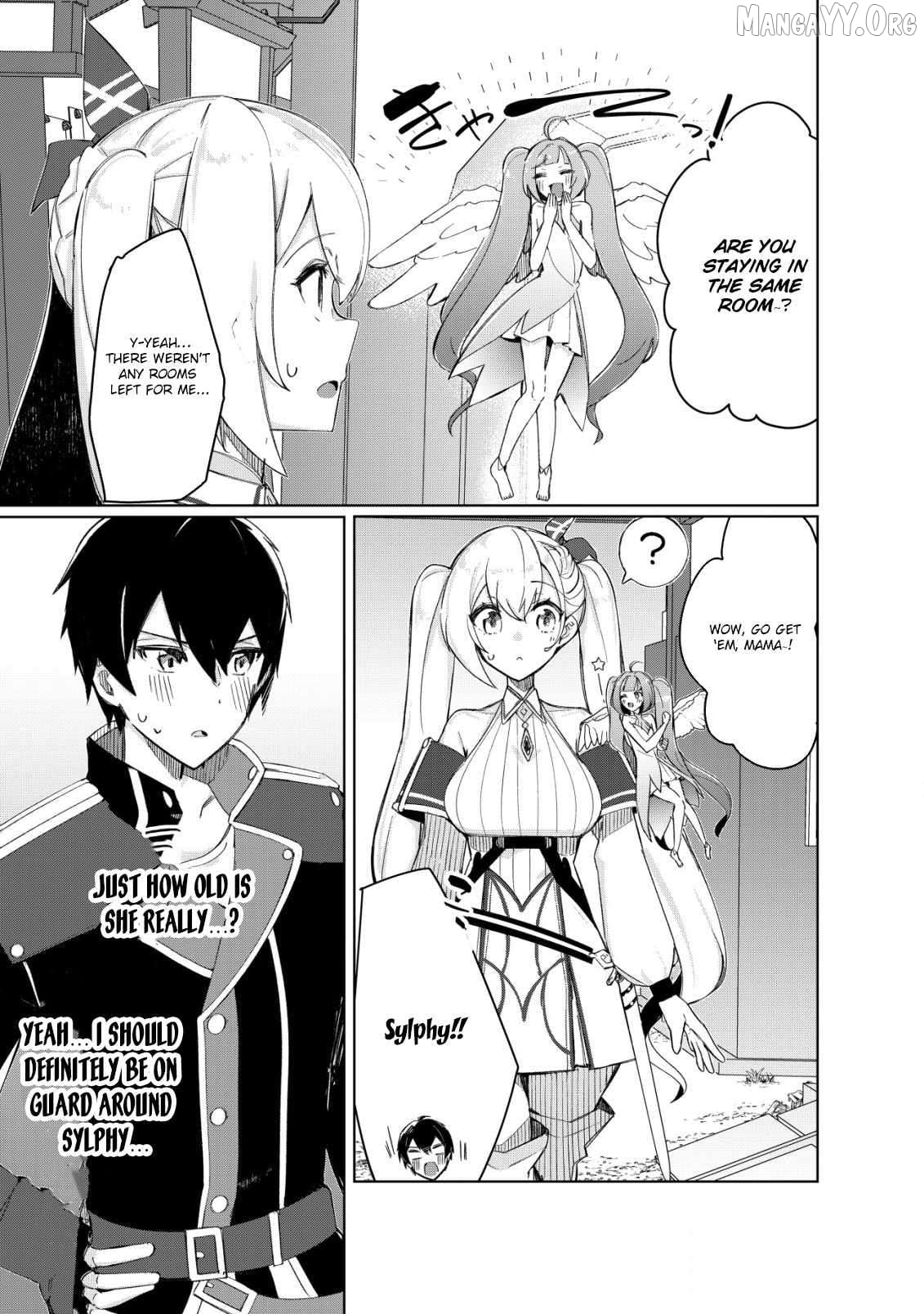 Tsuihousareta Fuyo Mahoutsukai no Nariagari ~Yuusha Party wo Kage kara Sasaeteita to Shiranakatta node Modotte Koi? "Kensei" to "Kenja" no Bishoujo-tachi ni Kakomarete Shiawase nano de Modorimasen~ Chapter 9 - page 21