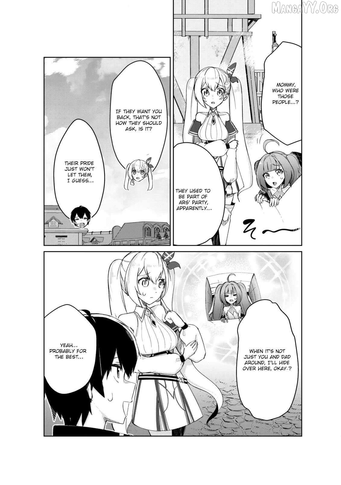 Tsuihousareta Fuyo Mahoutsukai no Nariagari ~Yuusha Party wo Kage kara Sasaeteita to Shiranakatta node Modotte Koi? "Kensei" to "Kenja" no Bishoujo-tachi ni Kakomarete Shiawase nano de Modorimasen~ Chapter 9 - page 5