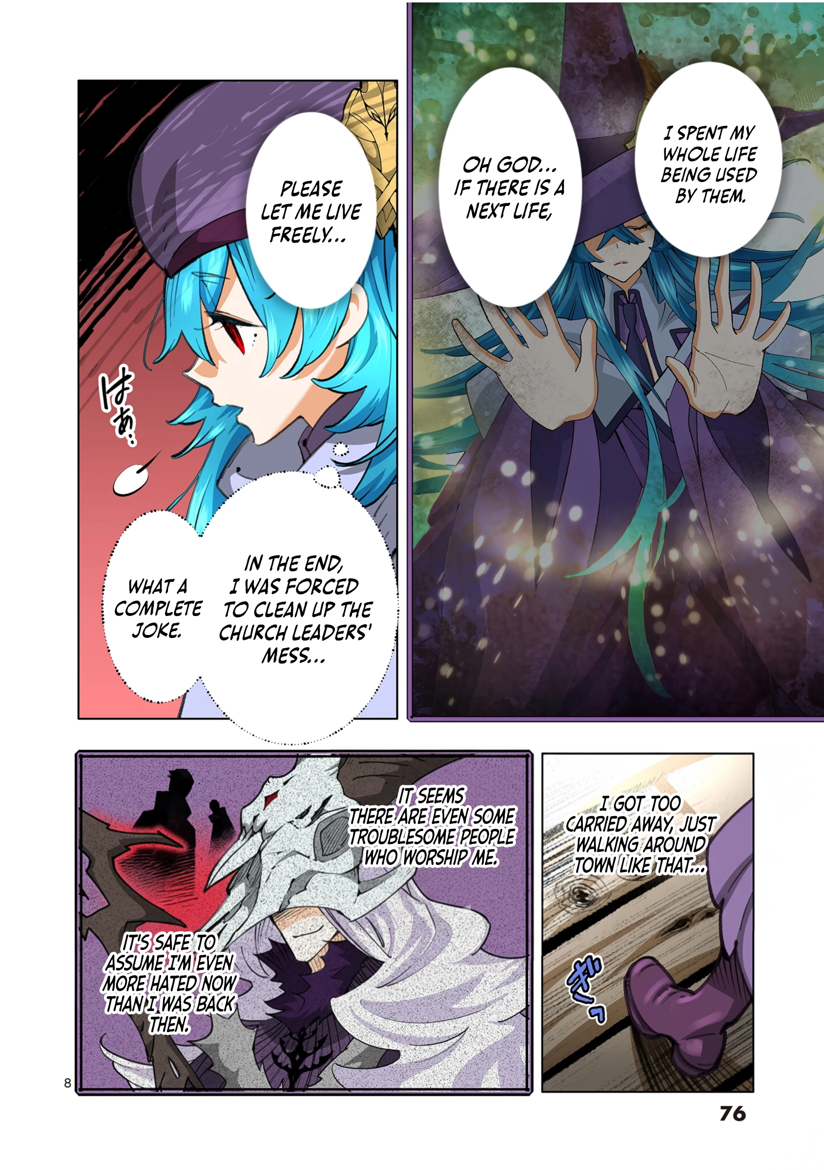 Saika no Majo wa Jiyuu ni Kurashitai Chapter 23 - page 9