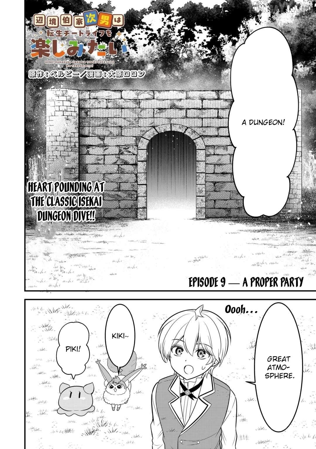 Henkyou Hakke Jinan wa Tensei Cheat Life wo Tanoshi Mitai Chapter 9 - page 2