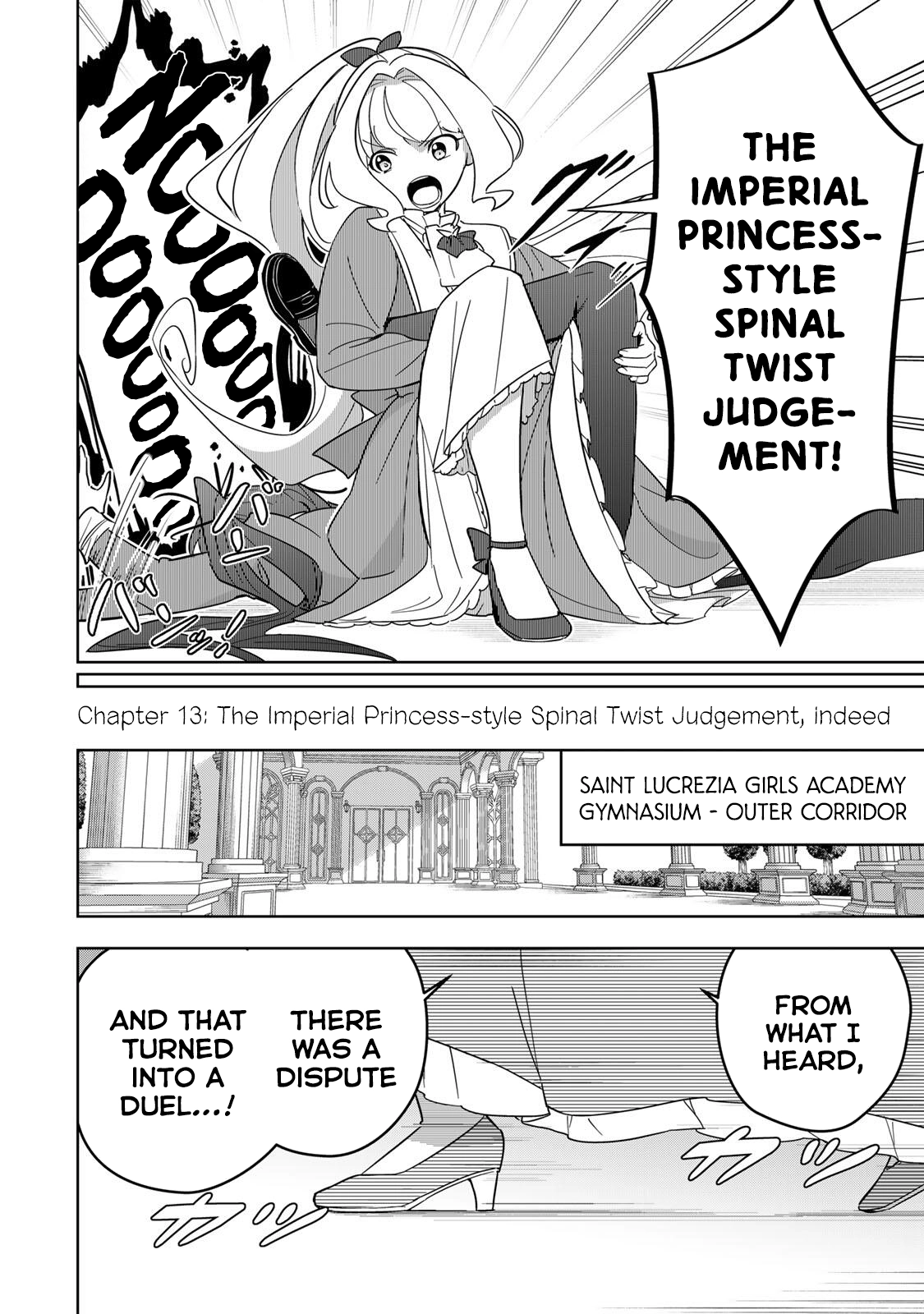Koujo Tensei ~ Densetsu no Daimadoushi (♂), Hime Kishi to Narite Densetsu no Reijou Kishidan o Tsukuri Musou suru ~ Chapter 13 - page 2