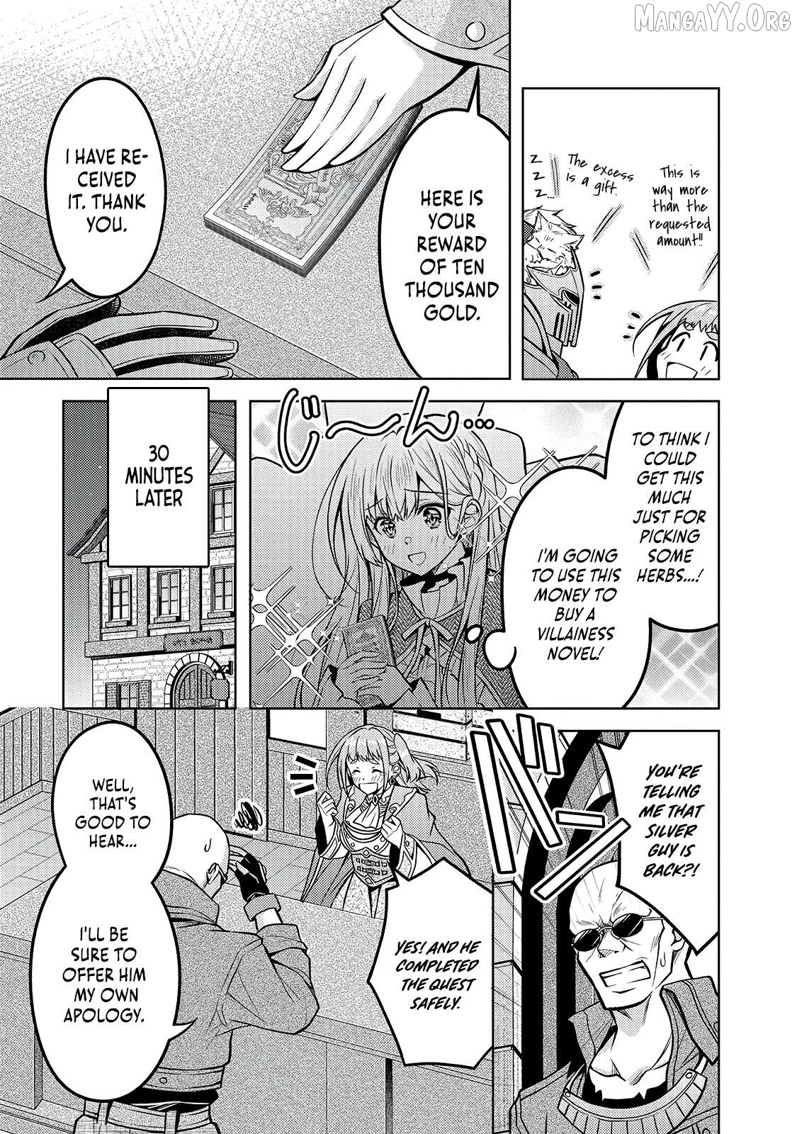 Da n Zai Sareta Ten Sei Seijō Wa, Aku Ya Kurei Ji Unomichiwoiku! Chapter 4.2 - page 10