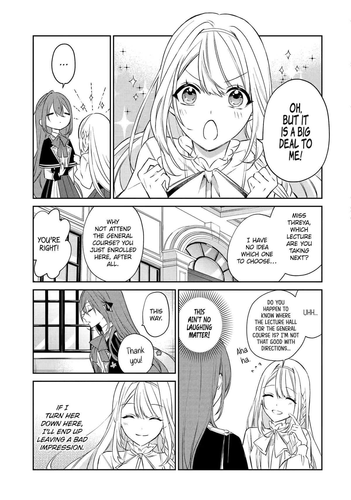 Akuyaku Reijou ni Tensei Shita Inaka Musume ga Bad End Kaihi ni Idomu Hanashi - Shinitakunai no de Last Boss Yori Tsuyoku Natte Mita Chapter 5 - page 11