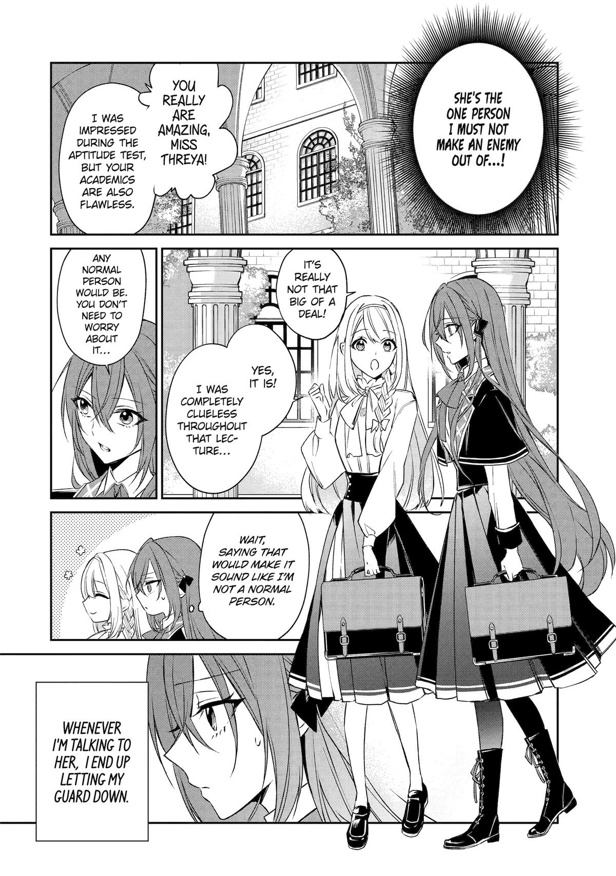 Akuyaku Reijou ni Tensei Shita Inaka Musume ga Bad End Kaihi ni Idomu Hanashi - Shinitakunai no de Last Boss Yori Tsuyoku Natte Mita Chapter 5 - page 12