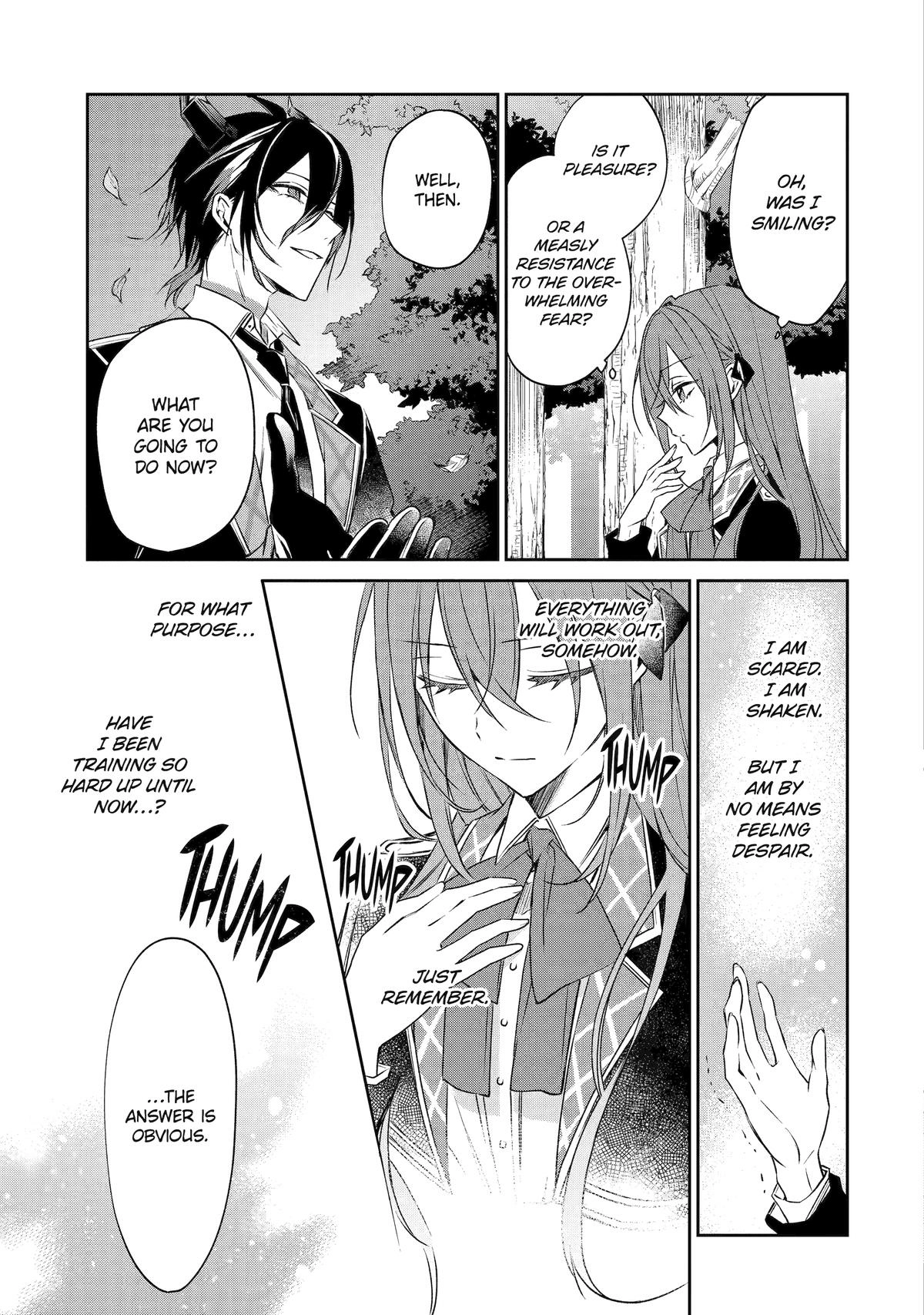 Akuyaku Reijou ni Tensei Shita Inaka Musume ga Bad End Kaihi ni Idomu Hanashi - Shinitakunai no de Last Boss Yori Tsuyoku Natte Mita Chapter 6 - page 19
