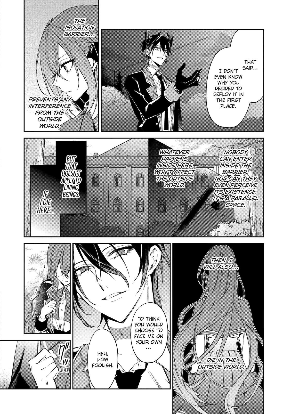 Akuyaku Reijou ni Tensei Shita Inaka Musume ga Bad End Kaihi ni Idomu Hanashi - Shinitakunai no de Last Boss Yori Tsuyoku Natte Mita Chapter 7 - page 2
