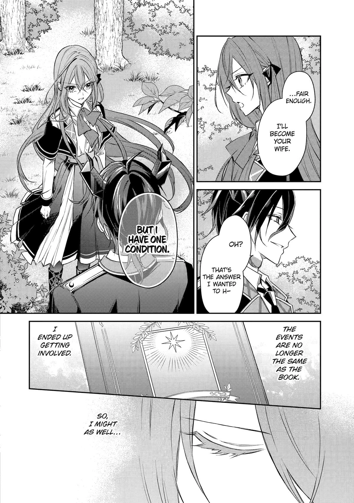 Akuyaku Reijou ni Tensei Shita Inaka Musume ga Bad End Kaihi ni Idomu Hanashi - Shinitakunai no de Last Boss Yori Tsuyoku Natte Mita Chapter 8 - page 18