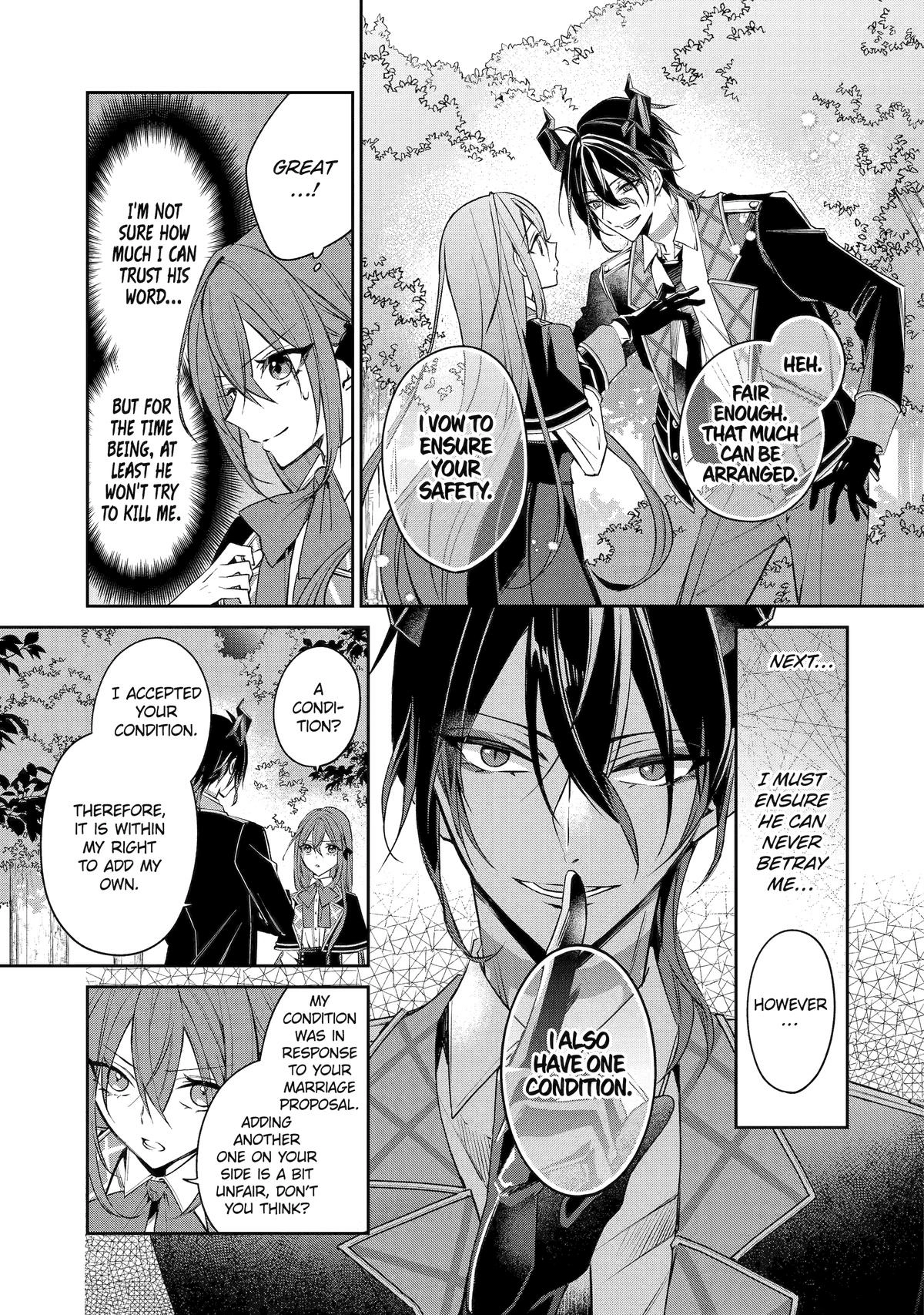 Akuyaku Reijou ni Tensei Shita Inaka Musume ga Bad End Kaihi ni Idomu Hanashi - Shinitakunai no de Last Boss Yori Tsuyoku Natte Mita Chapter 9 - page 3