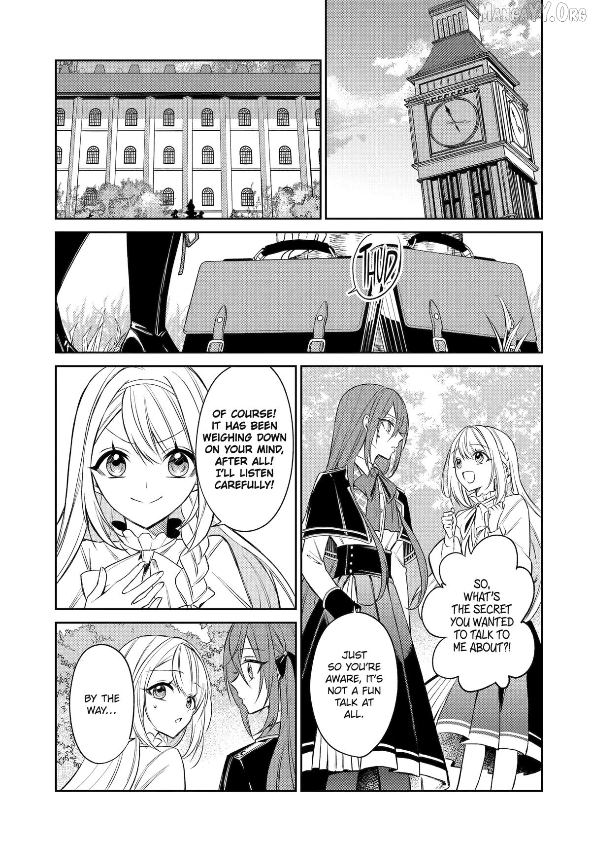Akuyaku Reijou ni Tensei Shita Inaka Musume ga Bad End Kaihi ni Idomu Hanashi - Shinitakunai no de Last Boss Yori Tsuyoku Natte Mita Chapter 11 - page 23