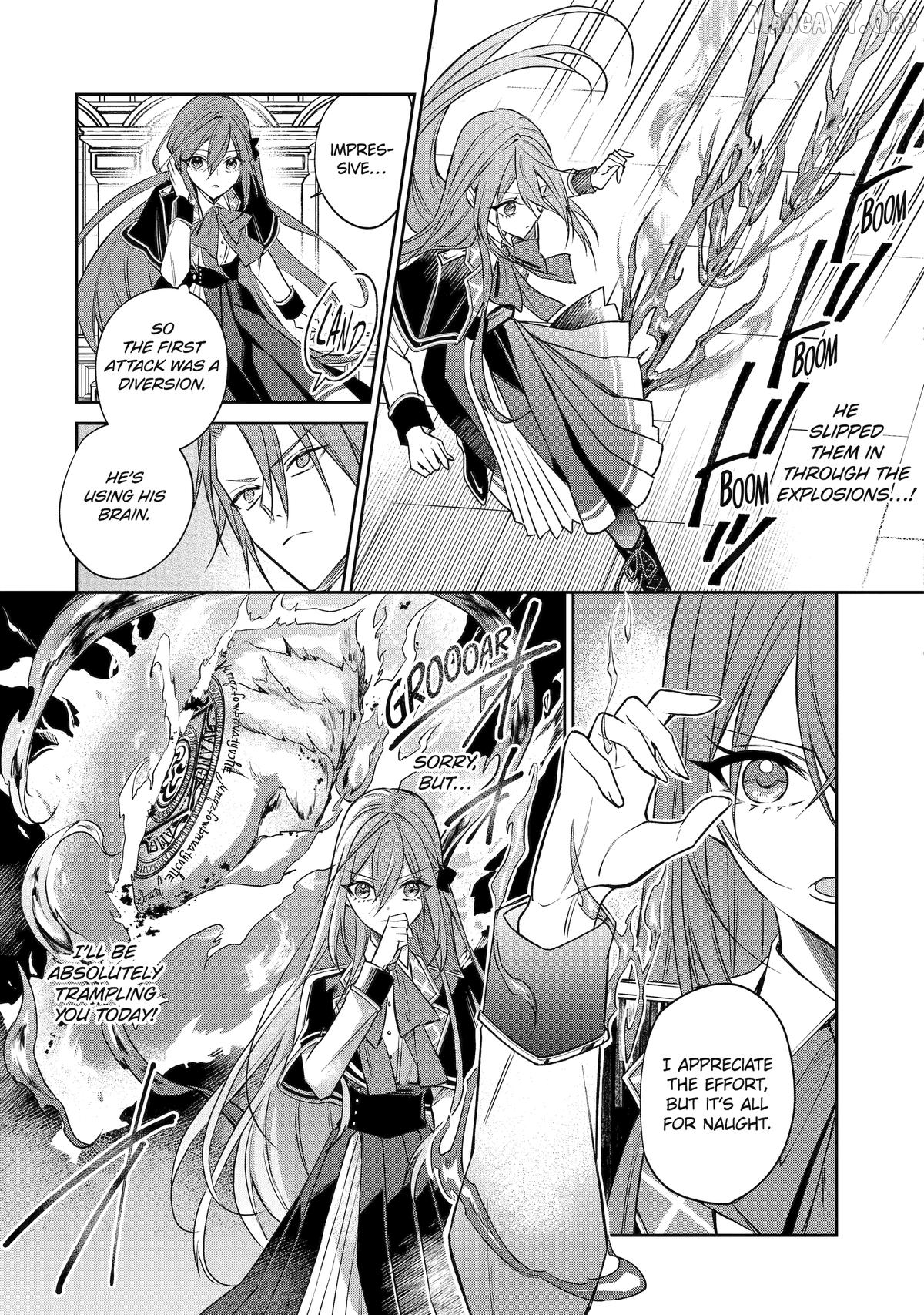 Akuyaku Reijou ni Tensei Shita Inaka Musume ga Bad End Kaihi ni Idomu Hanashi - Shinitakunai no de Last Boss Yori Tsuyoku Natte Mita Chapter 12 - page 17