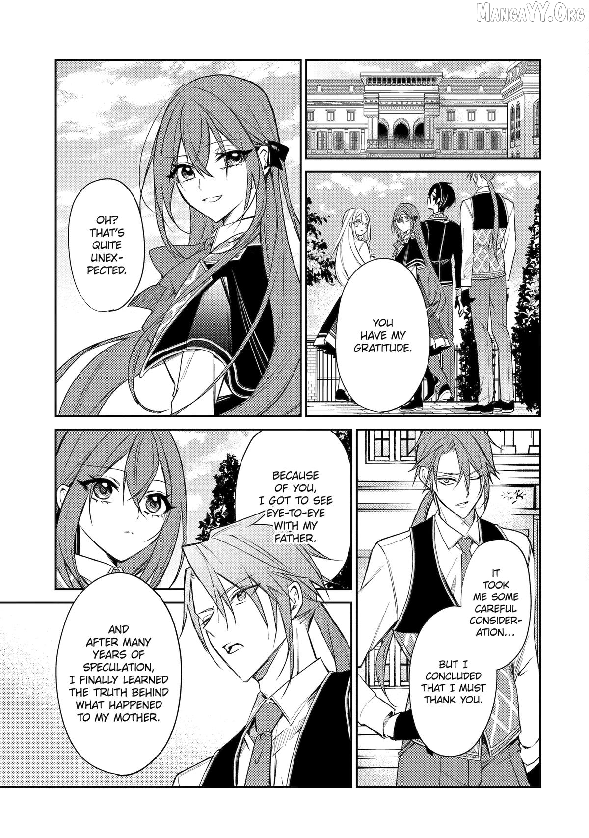 Akuyaku Reijou ni Tensei Shita Inaka Musume ga Bad End Kaihi ni Idomu Hanashi - Shinitakunai no de Last Boss Yori Tsuyoku Natte Mita Chapter 13 - page 27