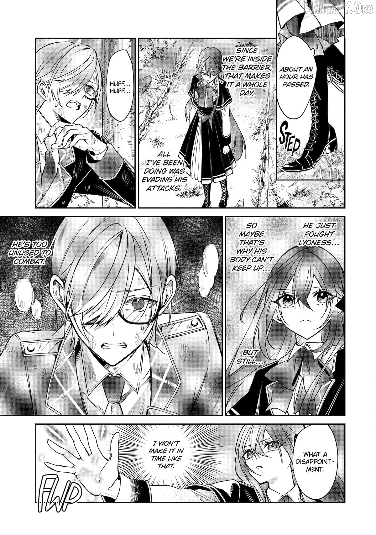 Akuyaku Reijou ni Tensei Shita Inaka Musume ga Bad End Kaihi ni Idomu Hanashi - Shinitakunai no de Last Boss Yori Tsuyoku Natte Mita Chapter 14 - page 25