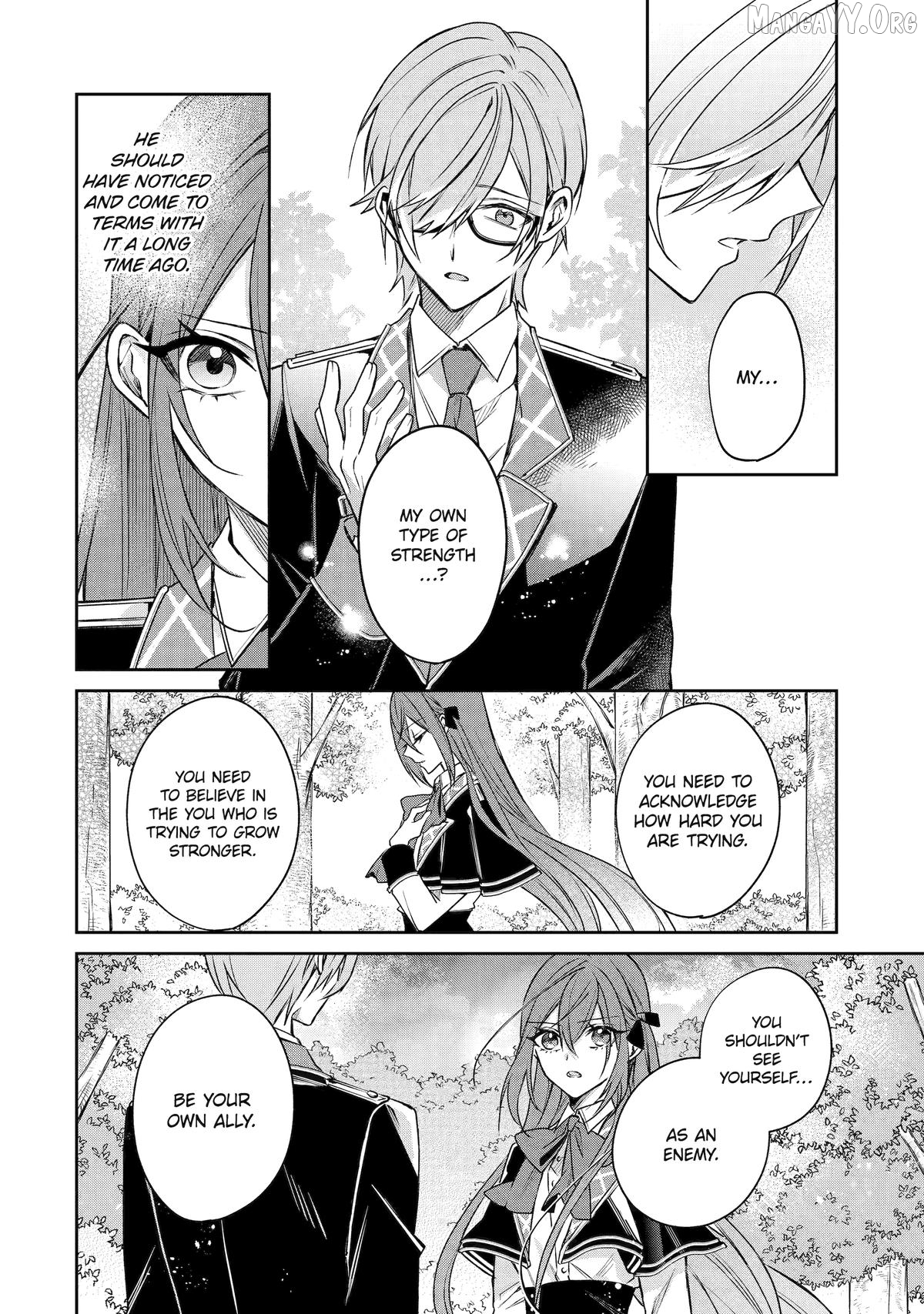 Akuyaku Reijou ni Tensei Shita Inaka Musume ga Bad End Kaihi ni Idomu Hanashi - Shinitakunai no de Last Boss Yori Tsuyoku Natte Mita Chapter 15 - page 10