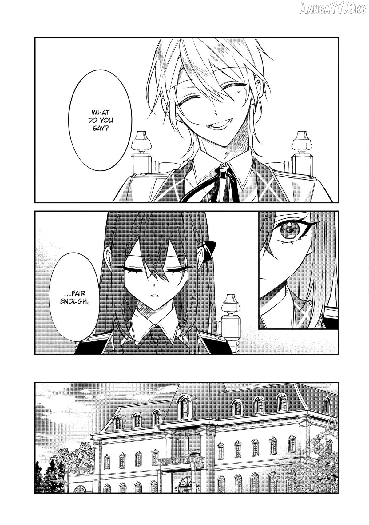 Akuyaku Reijou ni Tensei Shita Inaka Musume ga Bad End Kaihi ni Idomu Hanashi - Shinitakunai no de Last Boss Yori Tsuyoku Natte Mita Chapter 18 - page 23