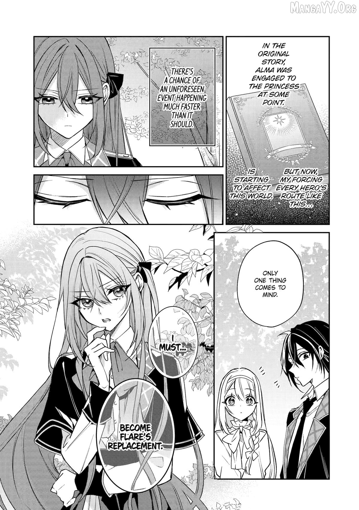 Akuyaku Reijou ni Tensei Shita Inaka Musume ga Bad End Kaihi ni Idomu Hanashi - Shinitakunai no de Last Boss Yori Tsuyoku Natte Mita Chapter 18 - page 7