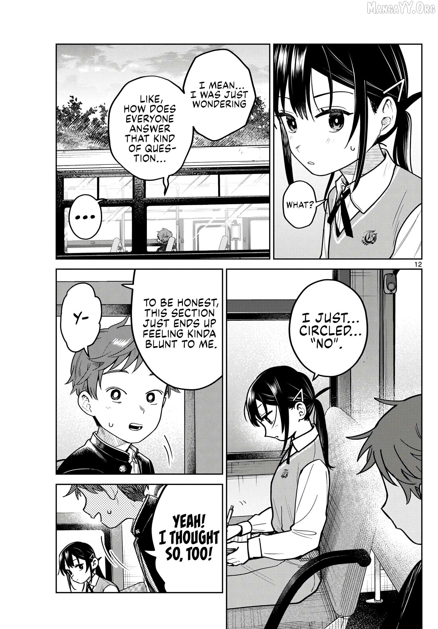 Futari Bus Chapter 19 - page 12