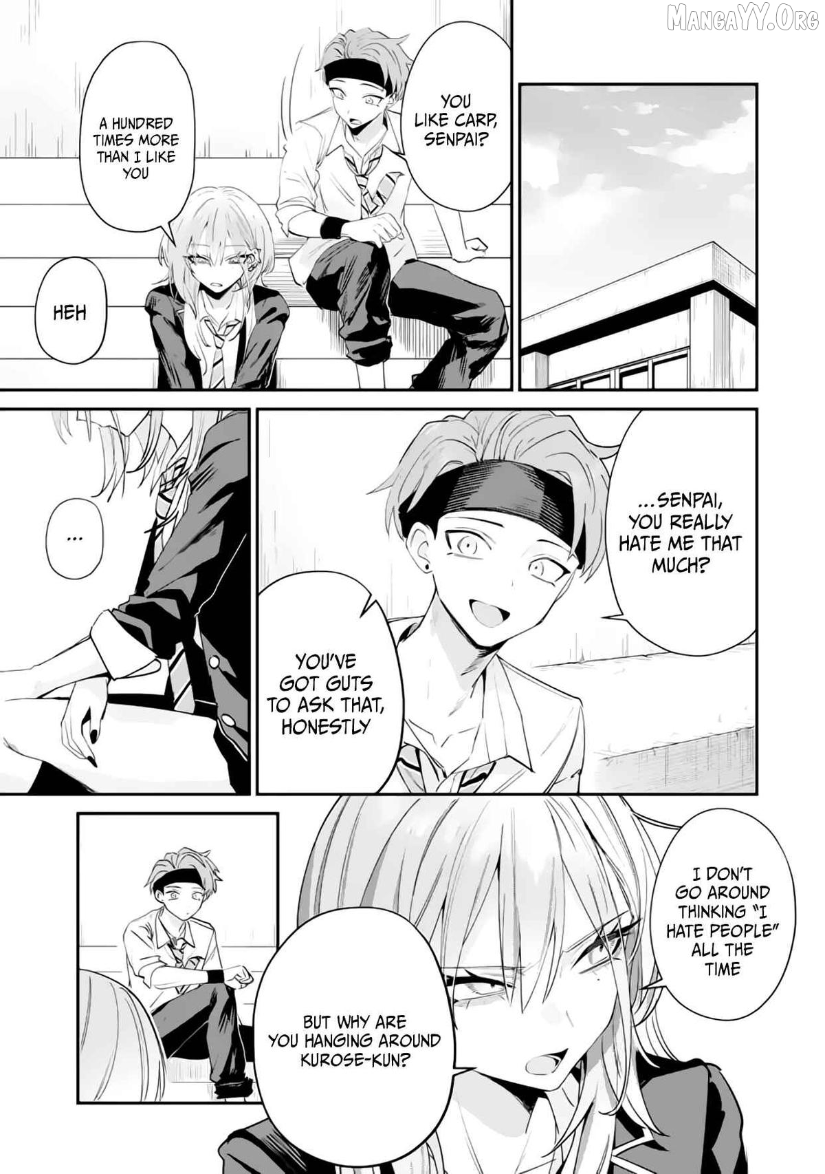 Haimiya-senpai wa Kowakute Kawaii Chapter 17 - page 8