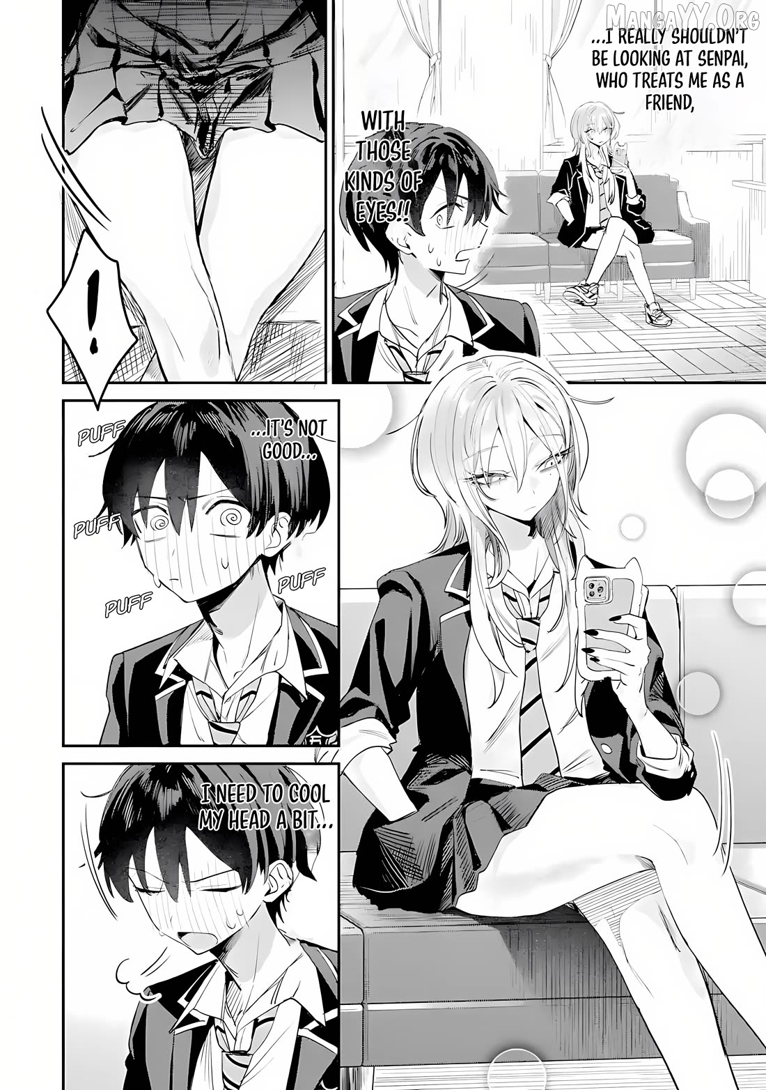 Haimiya-senpai wa Kowakute Kawaii Chapter 19 - page 9