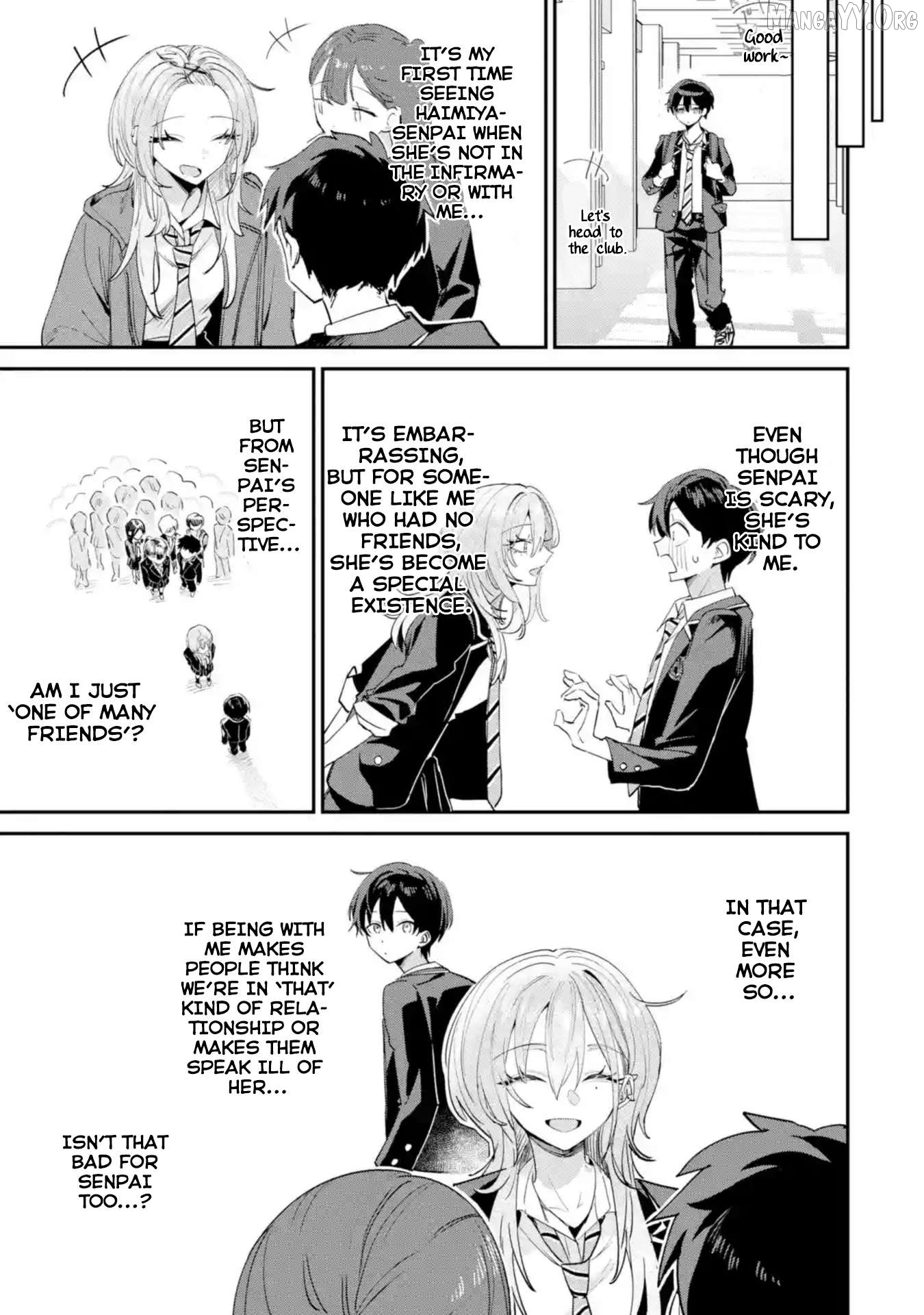 Haimiya-senpai wa Kowakute Kawaii Chapter 20 - page 10