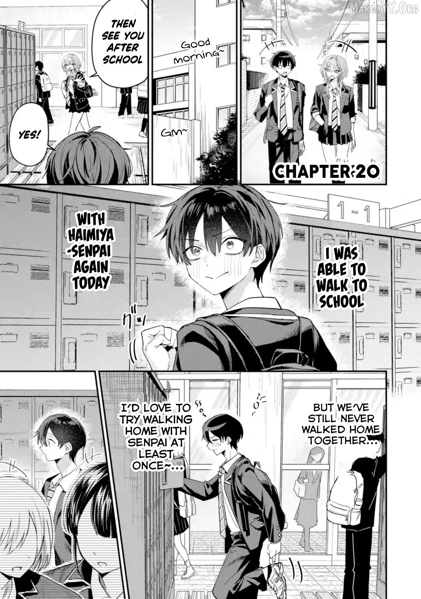 Haimiya-senpai wa Kowakute Kawaii Chapter 20 - page 2
