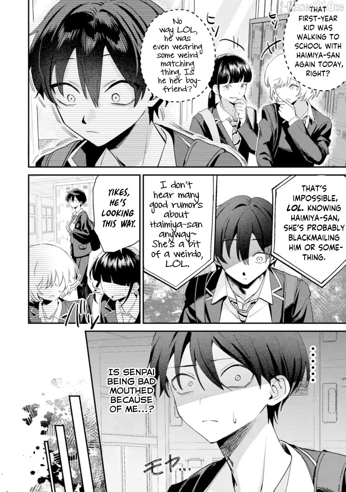 Haimiya-senpai wa Kowakute Kawaii Chapter 20 - page 3