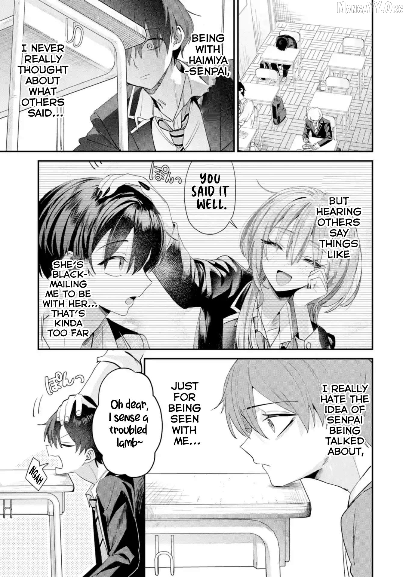 Haimiya-senpai wa Kowakute Kawaii Chapter 20 - page 4