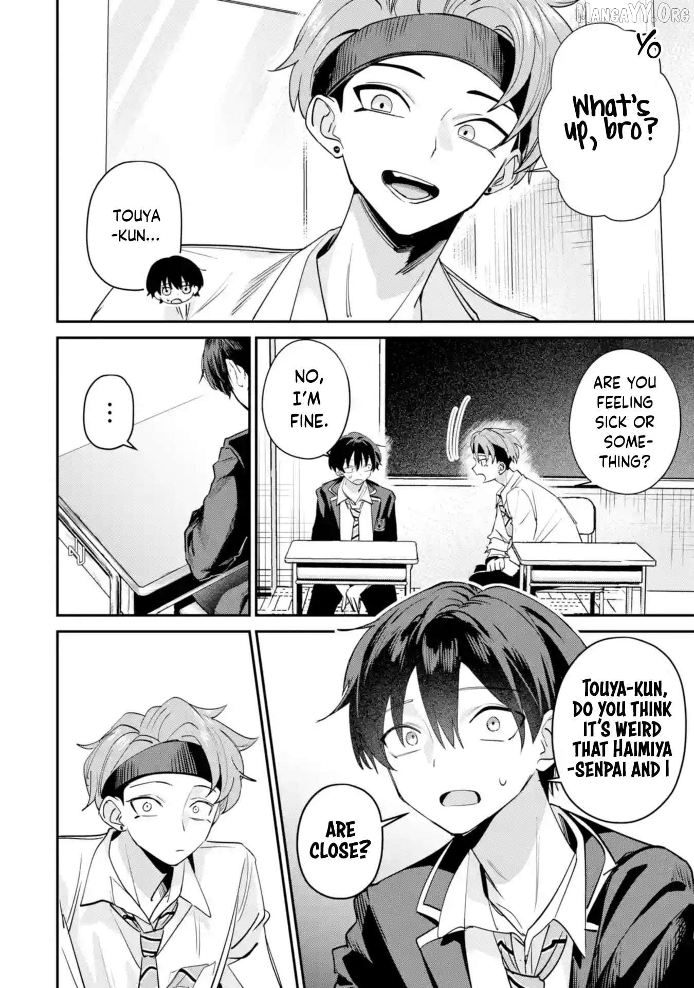 Haimiya-senpai wa Kowakute Kawaii Chapter 20 - page 5