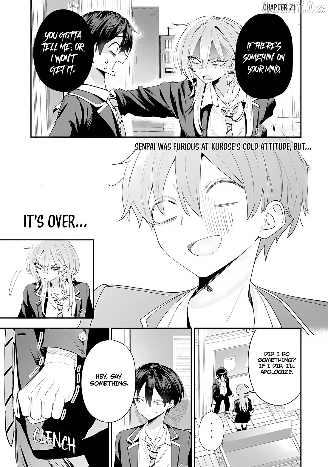Haimiya-senpai wa Kowakute Kawaii Chapter 21 - page 2