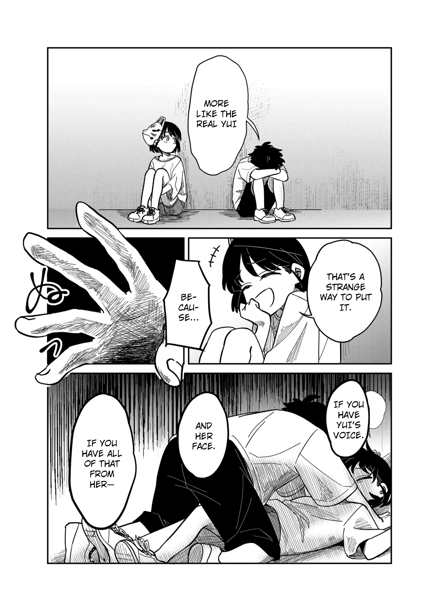 Yui can only live in the shadows Chapter 17 - page 16